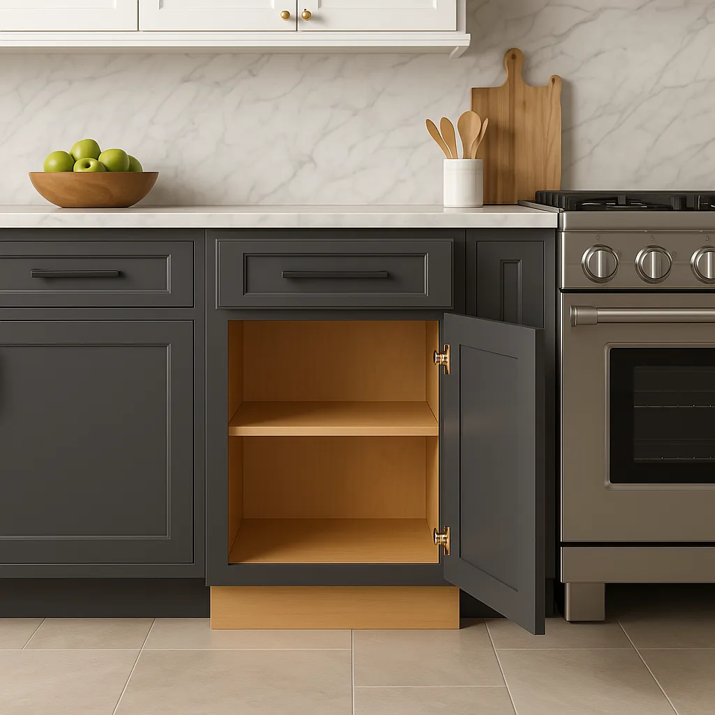 Home Decorators Collection Grayson Deep Onyx Kitchen Cabinet with Soft Close, photo 2 of 3