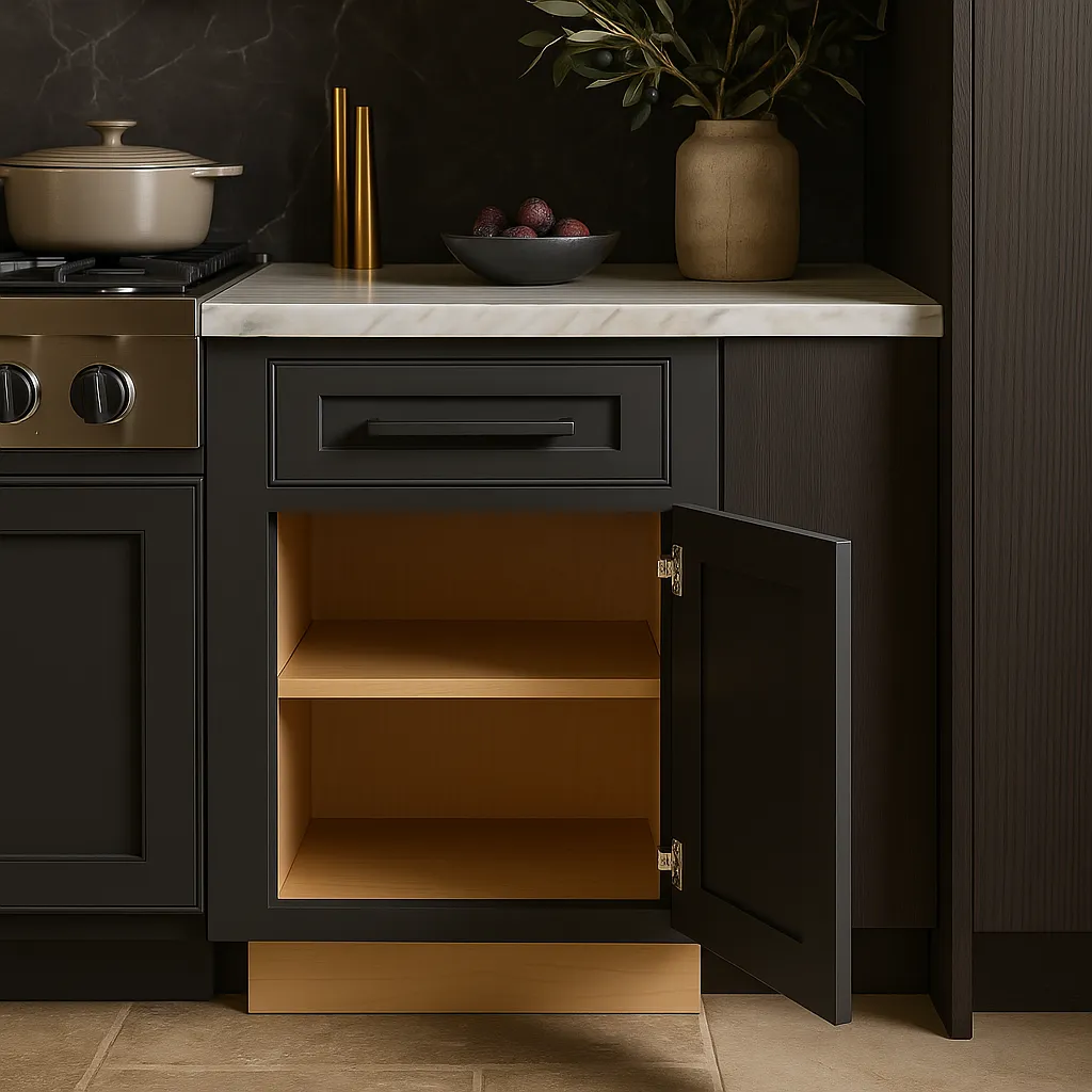 Home Decorators Collection Grayson Deep Onyx Kitchen Cabinet with Soft Close, photo 3 of 3