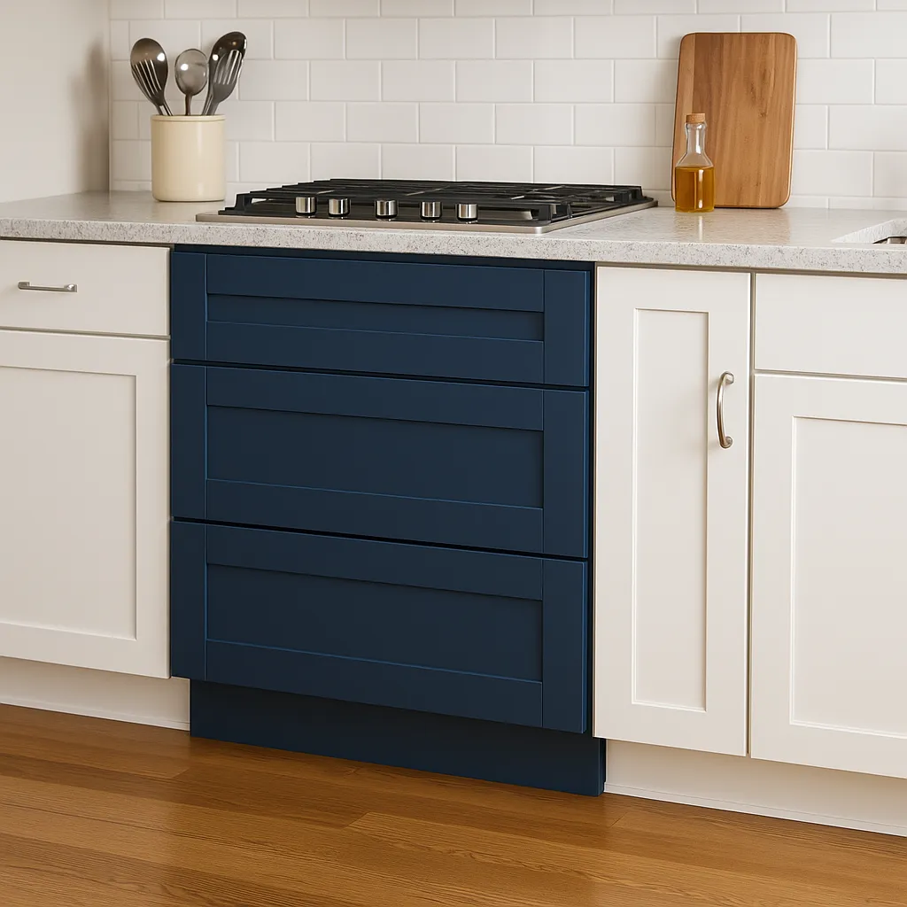Home Decorators Collection Washington Vessel Blue Cooktop Base Cabinet, photo 2 of 3