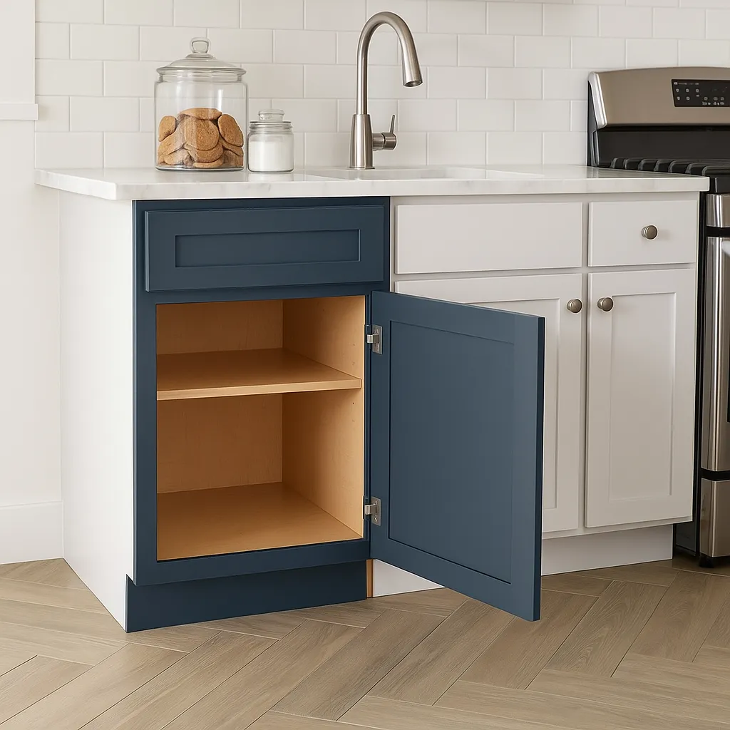 Home Decorators Collection Newport Mythic Blue Base Kitchen Cabinet, photo 2 of 3