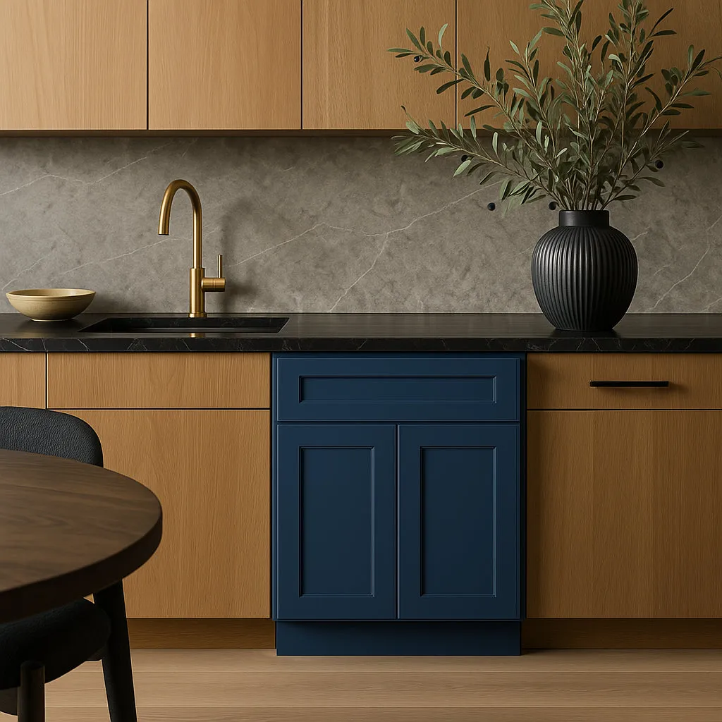 Home Decorators Collection Newport Mythic Blue Base Kitchen Cabinet, photo 3 of 3