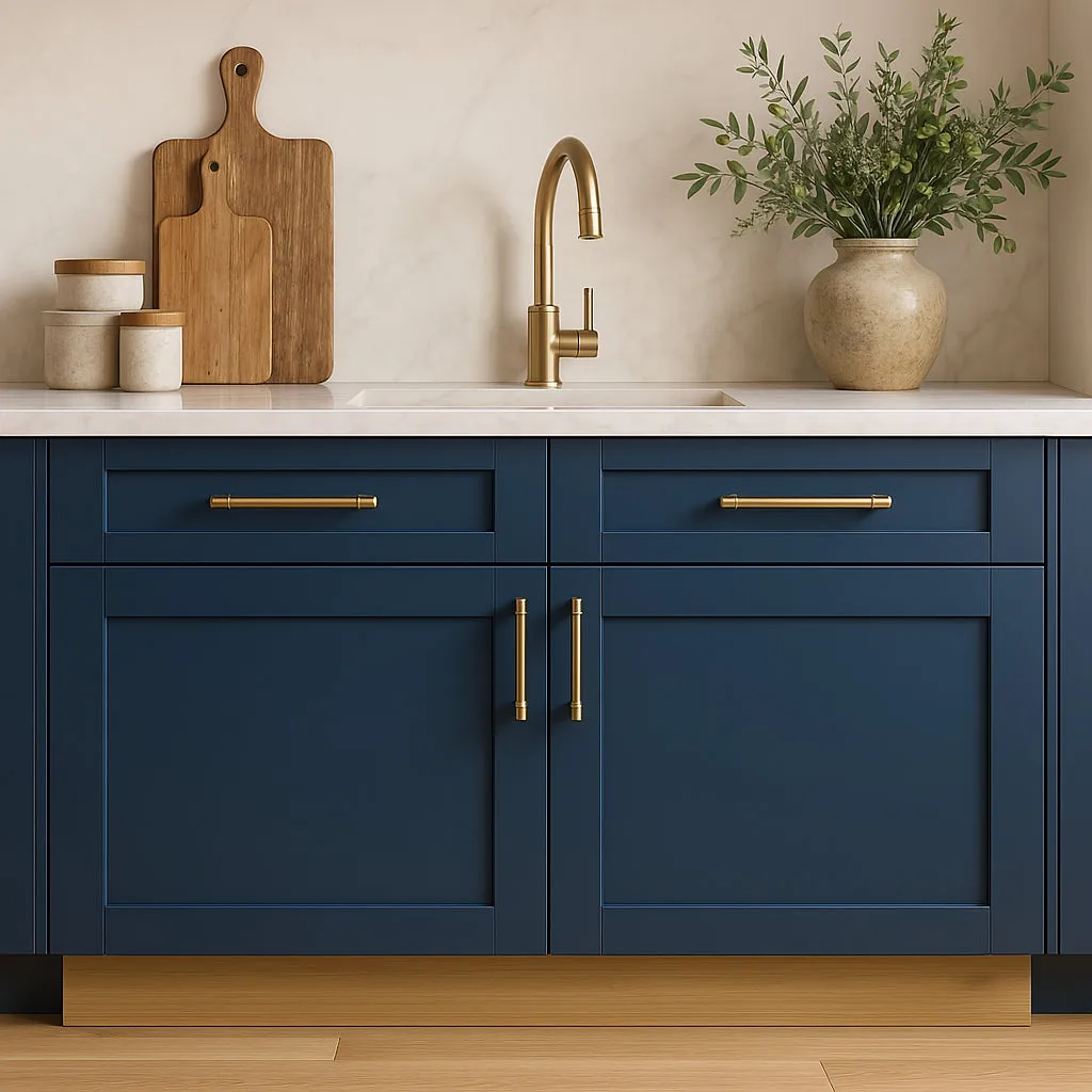 Home Decorators Collection Washington Vessel Blue Shaker Base Cabinet, photo 2 of 3