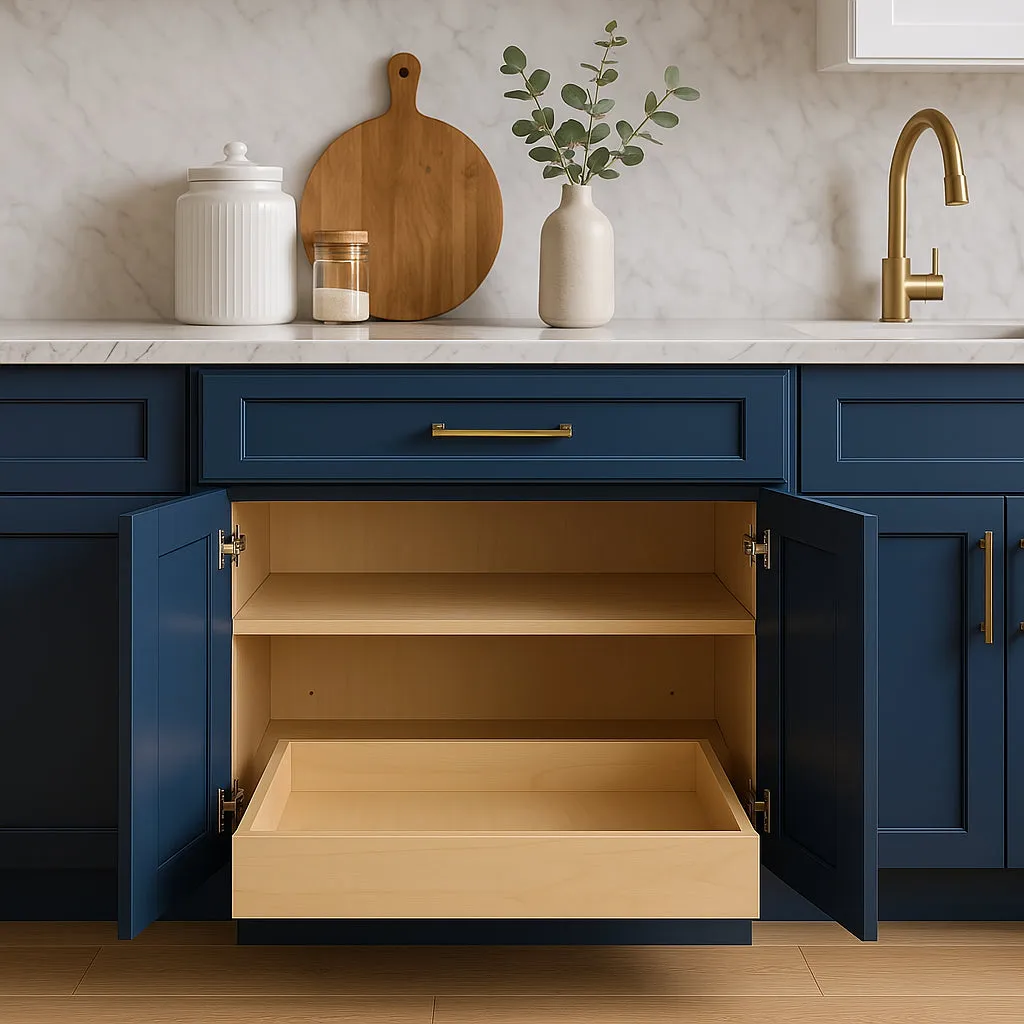 Home Decorators Collection Newport Mythic Blue Base Kitchen Cabinet, photo 2 of 3