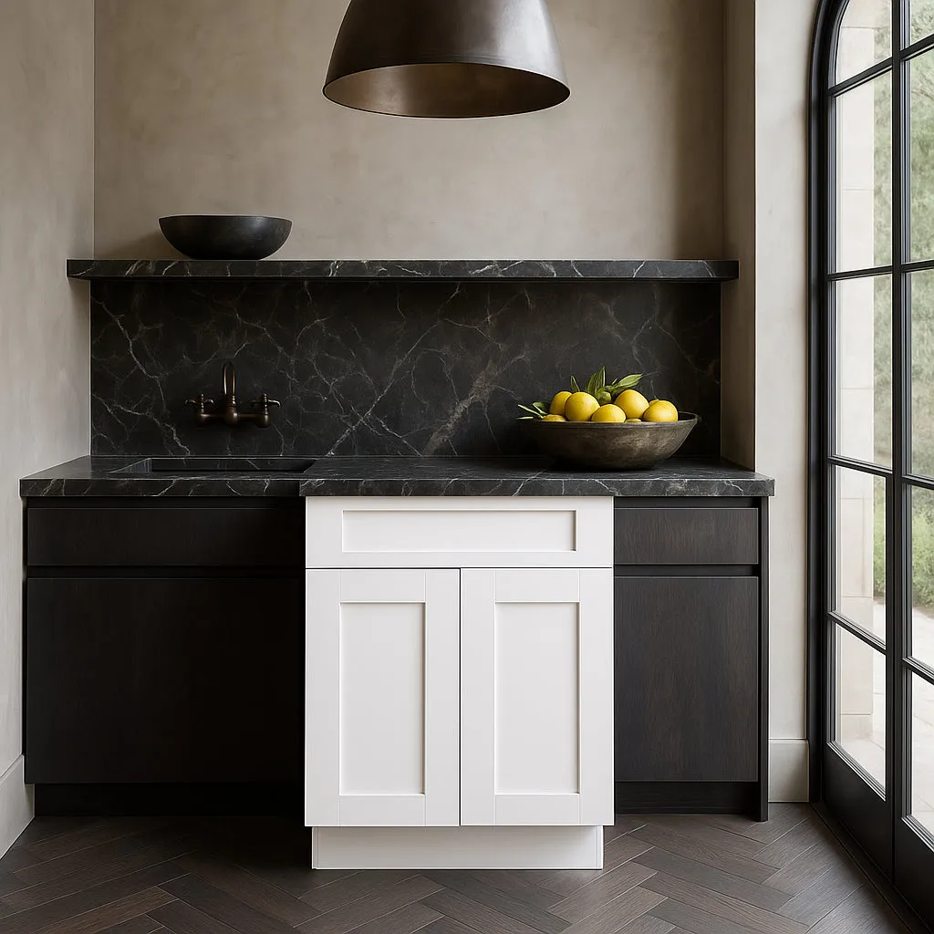Home Decorators Collection Washington Vesper White Shaker Base Kitchen Cabinet, photo 3 of 3