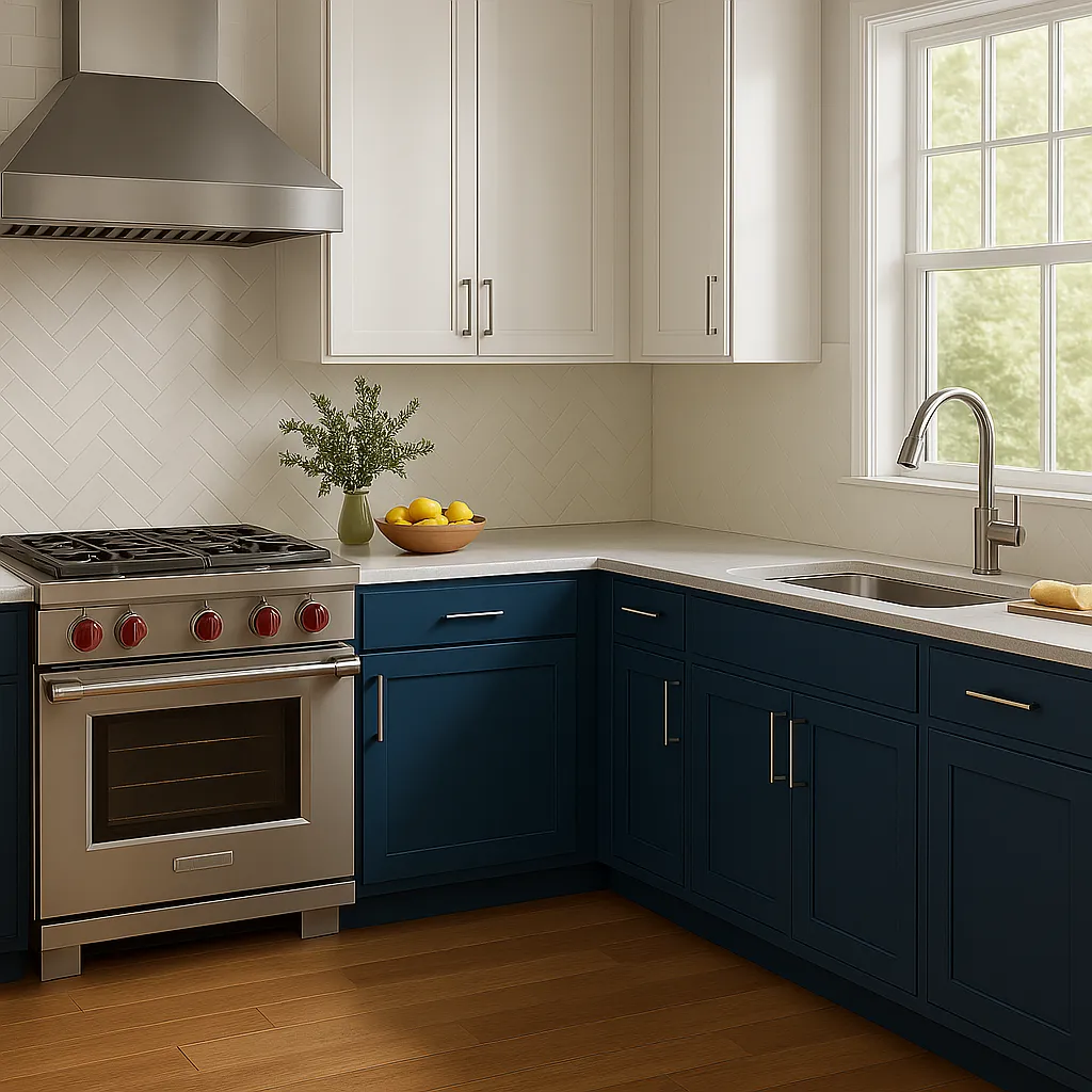 Home Decorators Collection Newport Mythic Blue Base Kitchen Cabinet, photo 2 of 3