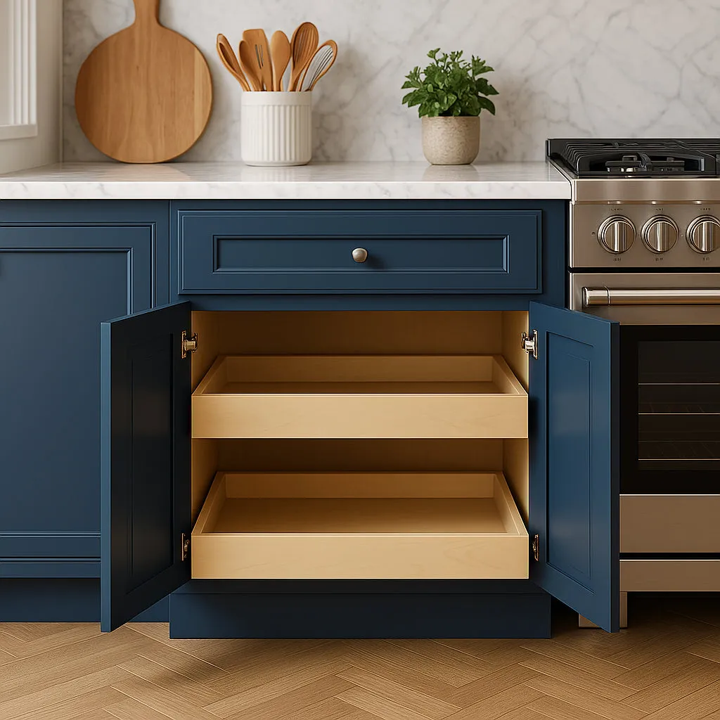 Home Decorators Collection Newport Mythic Blue Base Kitchen Cabinet, photo 2 of 3