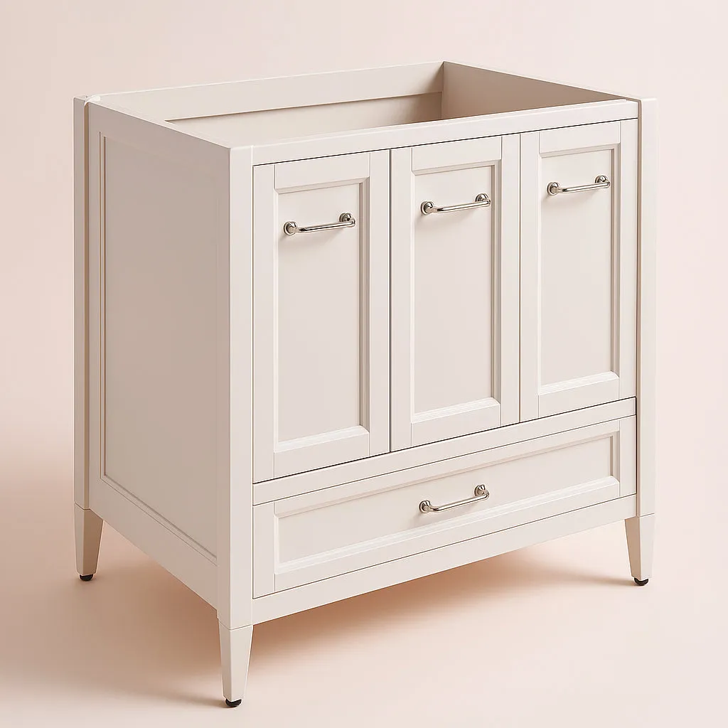 Claxby 48 in. W x 34 in H x 22 in. D Bath Vanity Cabinet Only in Chocolate, photo 29 of 33