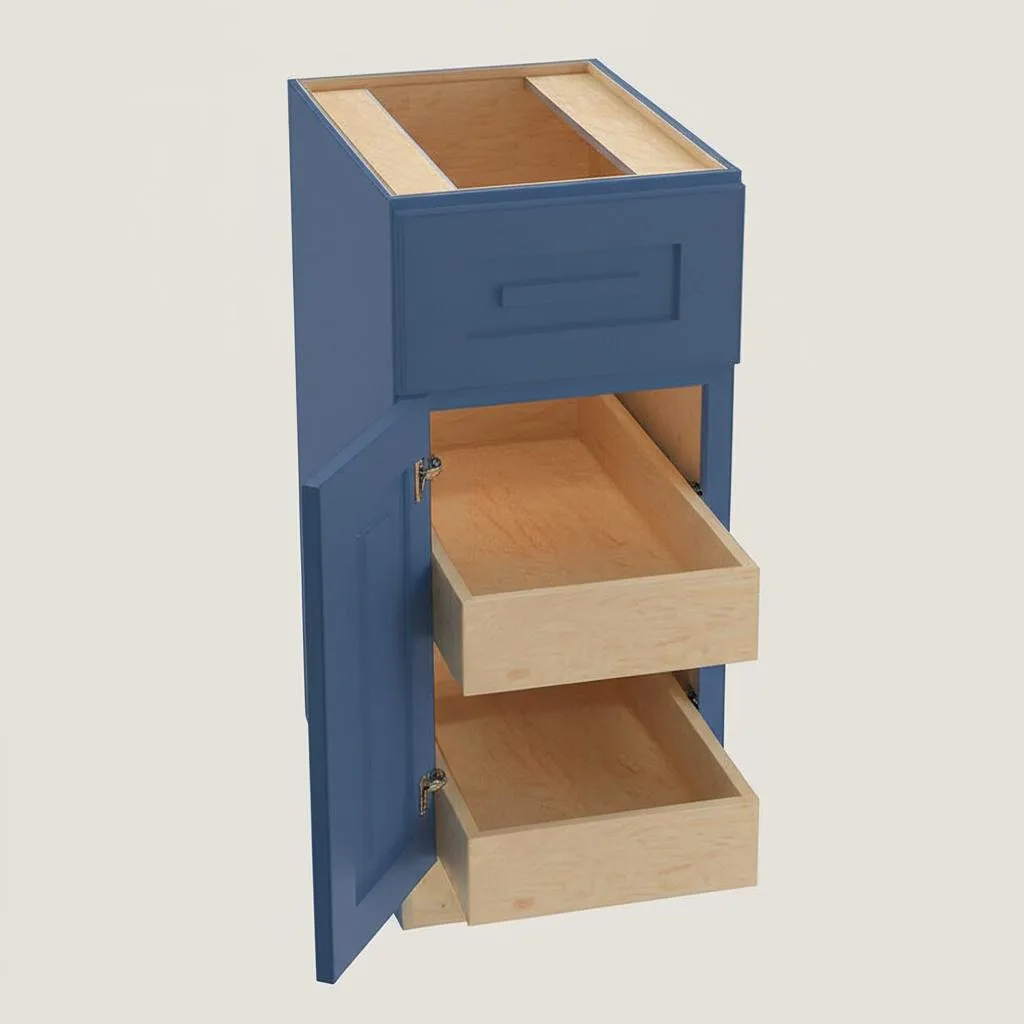 Home Decorators Collection Grayson Mythic Blue Base Kitchen Cabinet, photo 2 of 4