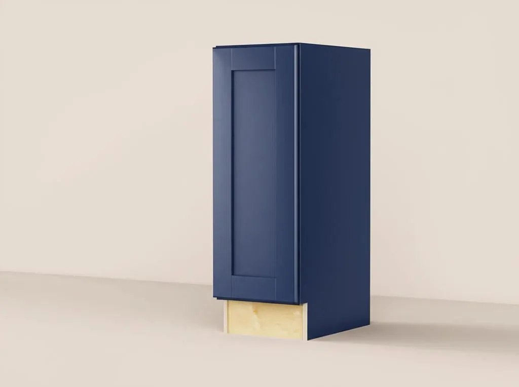 Home Decorators Collection Washington Vessel Blue Plywood Shaker Assembled Base Kitchen Cabinet, photo 2 of 4