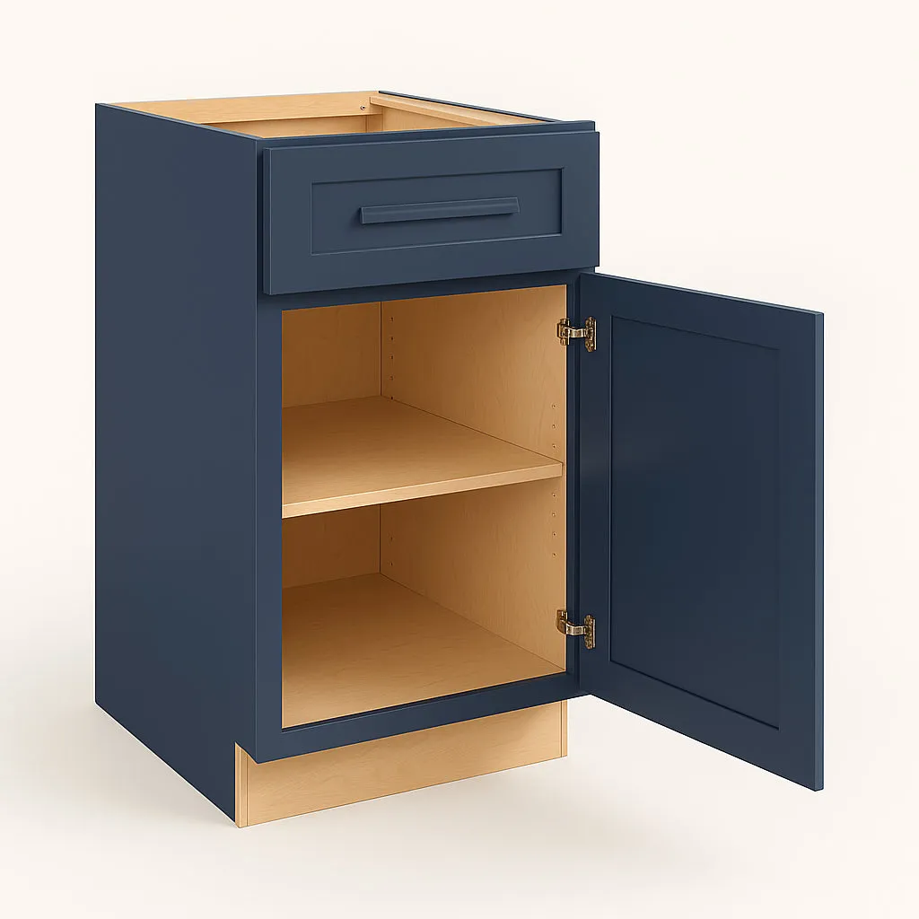 Home Decorators Collection Grayson Mythic Blue Plywood Base Kitchen Cabinet, photo 2 of 4