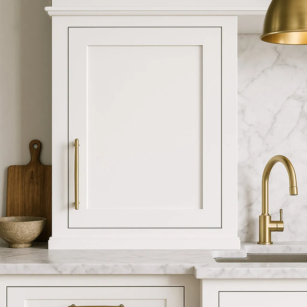 RELIABILT Fairplay 24-in W x 30-in H White Shaker Wall Cabinet, Ready to Assemble, Plywood Construction, photo 7 of 7