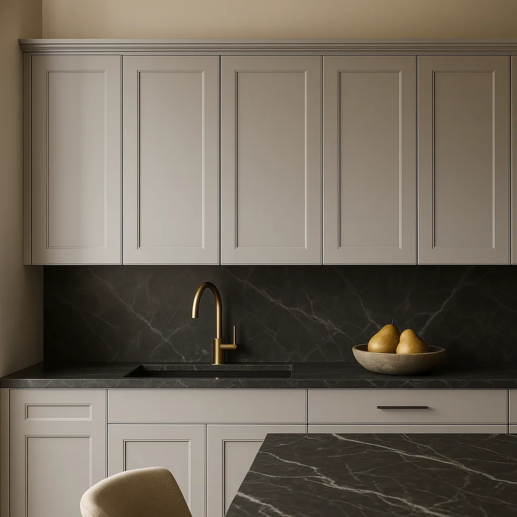 Hampton Bay Avondale 12 in. W x 12 in. D x 30 in. H Ready to Assemble Plywood Shaker Wall Kitchen Cabinet in Dove Gray, photo 3 of 4