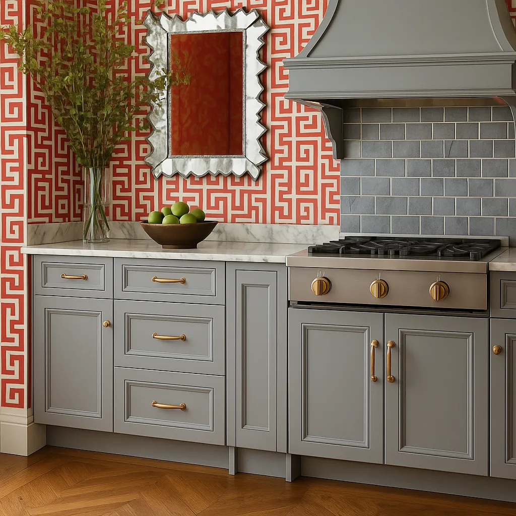 MILL'S PRIDE Richmond Vesuvius Gray Plywood Shaker Ready-to-Assemble Base Kitchen Cabinet with Soft Close - 9 in W x 24 in D x 34.5 in H, photo 3 of 4