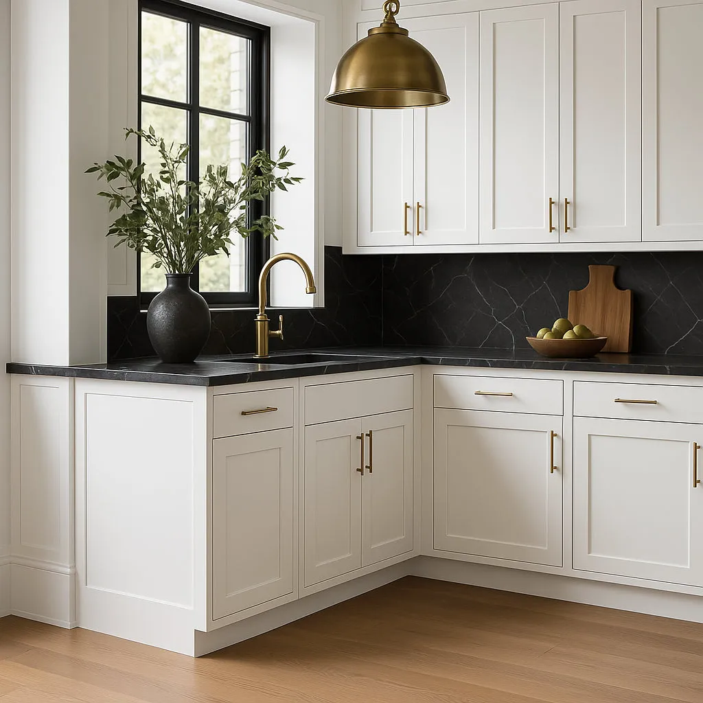 Hampton Bay Avondale Shaker Base Kitchen Cabinet in Alpine White, photo 3 of 4