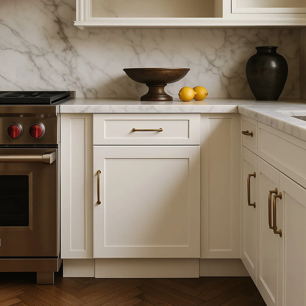 Hampton Bay Avondale 18-inch Alpine White Shaker Base Kitchen Cabinet, photo 3 of 4