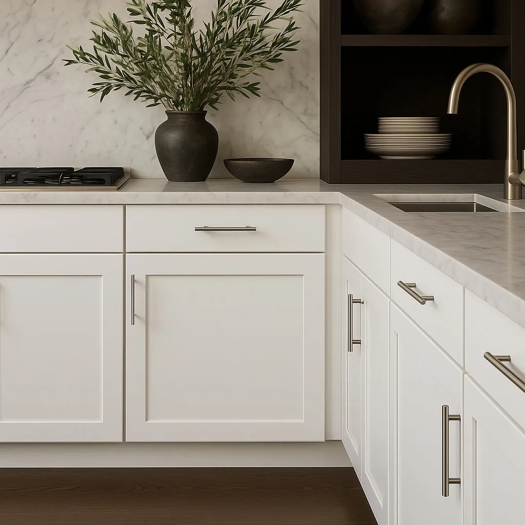 Hampton Bay Avondale 18-inch Alpine White Shaker Base Kitchen Cabinet, photo 4 of 4