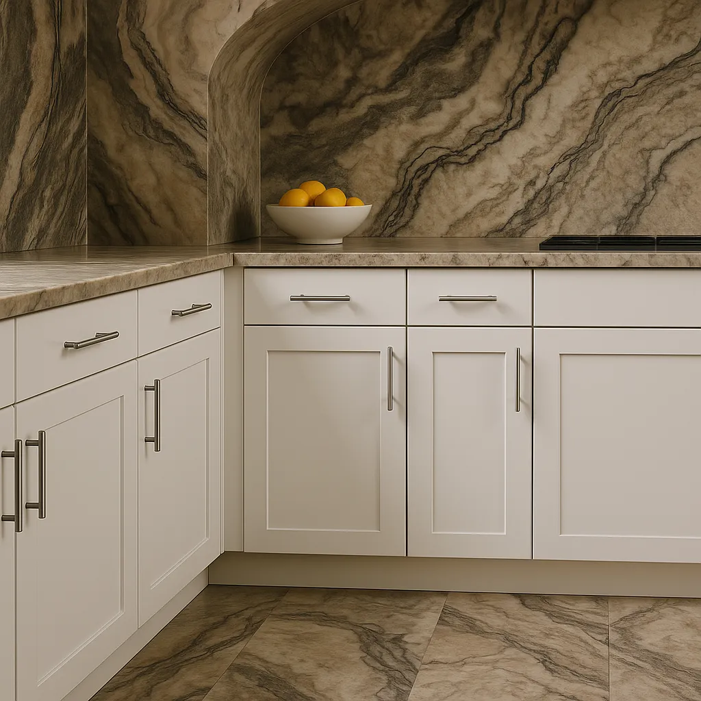Hampton Bay Avondale Ready to Assemble Plywood Shaker Base Kitchen Cabinet in Alpine White, photo 4 of 4