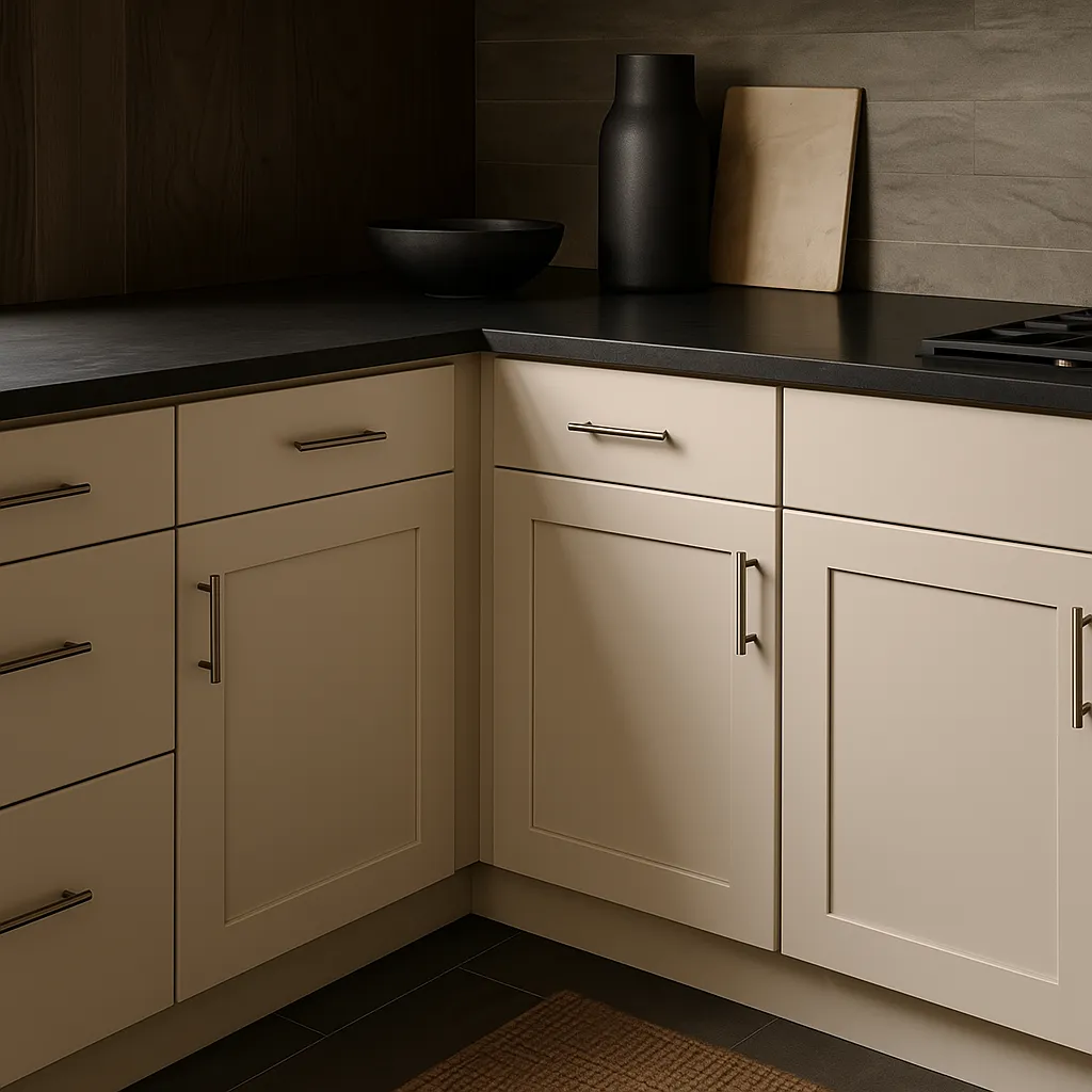 Hampton Bay Avondale 18-inch Antique White Shaker Base Kitchen Cabinet, photo 4 of 4