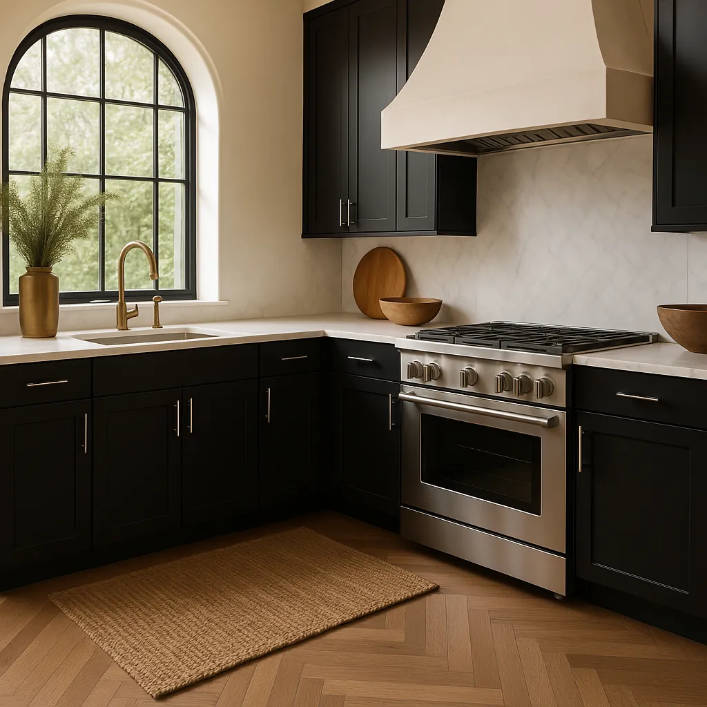 Hampton Bay Avondale 24-inch Shaker Base Kitchen Cabinet in Raven Black, photo 4 of 4