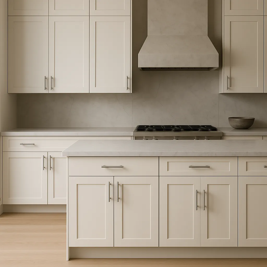 Hampton Bay Avondale 27-inch Shaker Base Kitchen Cabinet in Antique White, photo 3 of 4