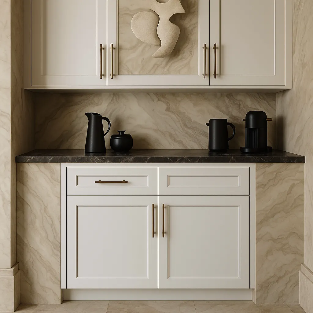 MILL'S PRIDE Richmond Verona White Shaker Base Kitchen Cabinet - 36 in W x 24 in D x 34.5 in H, photo 3 of 4