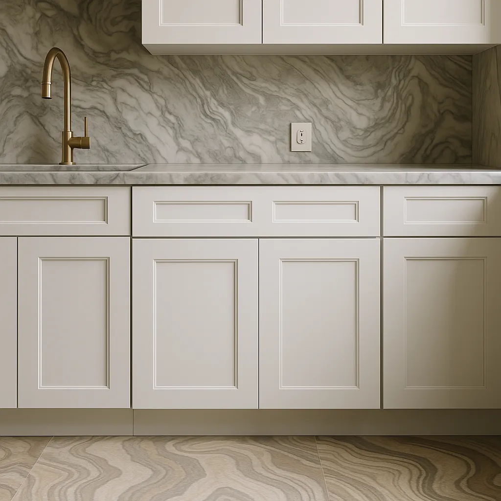 Design House Brookings Solid Wood Shaker Base Kitchen Cabinet, White, 36x34.5x24 in., photo 3 of 4