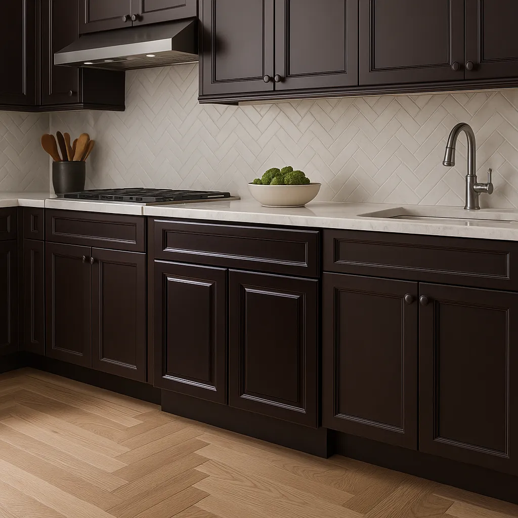 LIFEART CABINETRY Newport Ready to Assemble Base Cabinet, Dark Espresso, photo 3 of 4
