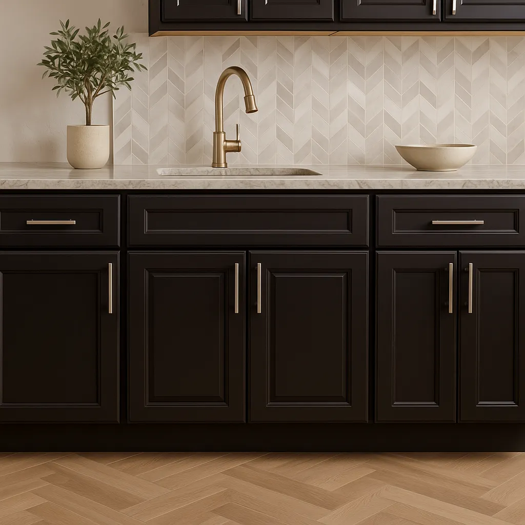 LIFEART CABINETRY Newport Ready to Assemble Base Cabinet, Dark Espresso, photo 4 of 4