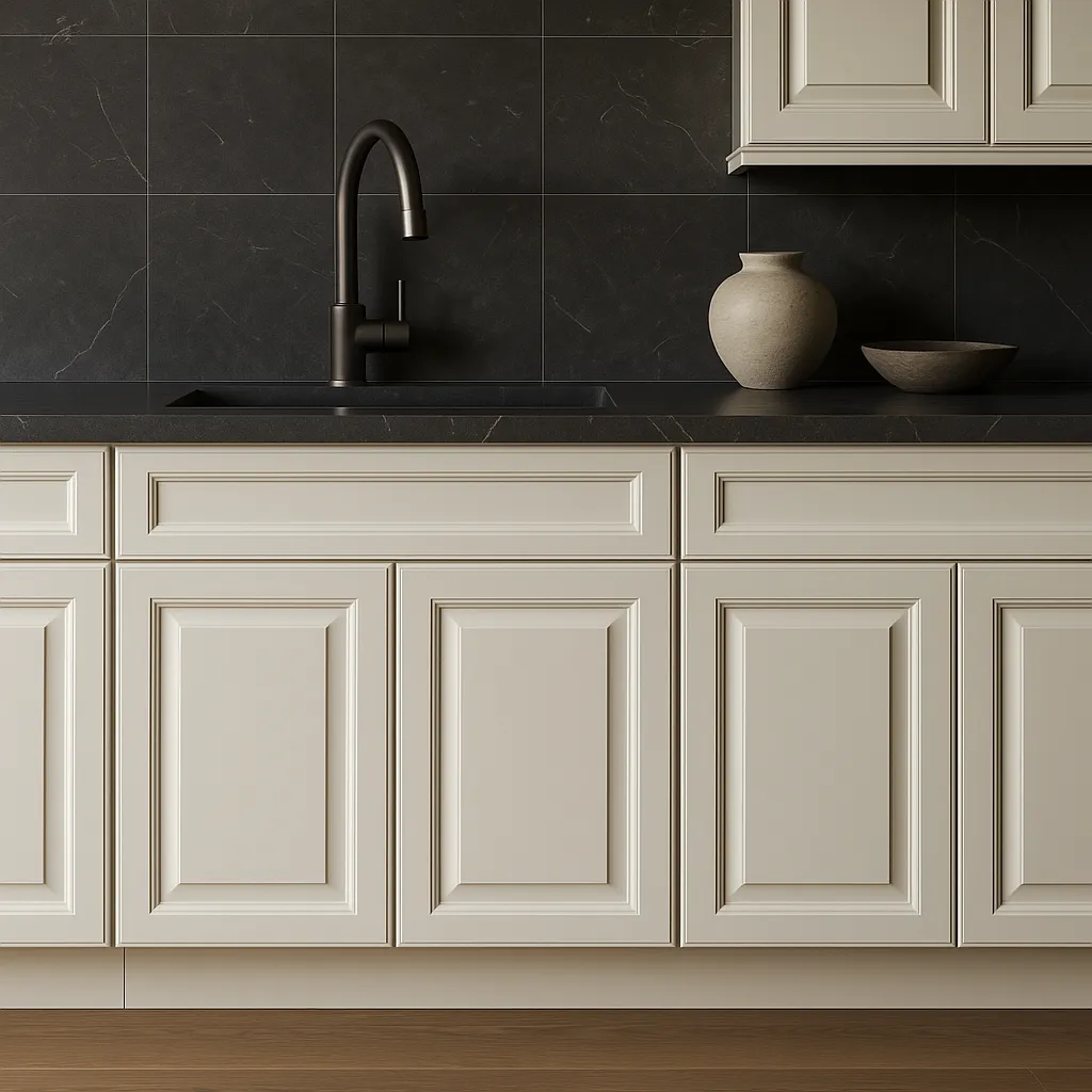 LIFEART CABINETRY Newport Ready to Assemble Sink Base Cabinet, Classic White, photo 3 of 4