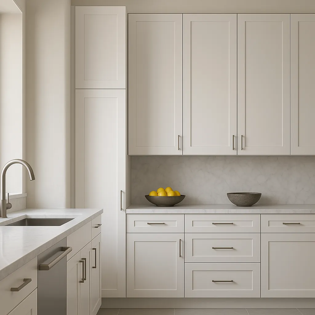 Design House Brookings Shaker Style Pantry/Utility Cabinet in White, photo 2 of 4