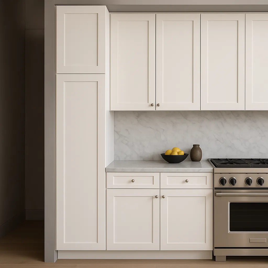 Design House Brookings Shaker Style Pantry/Utility Cabinet in White, photo 4 of 4