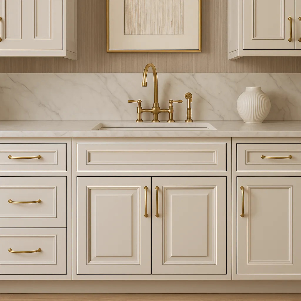LIFEART CABINETRY Newport Sink Base Cabinet, Classic White, Ready to Assemble, photo 3 of 4