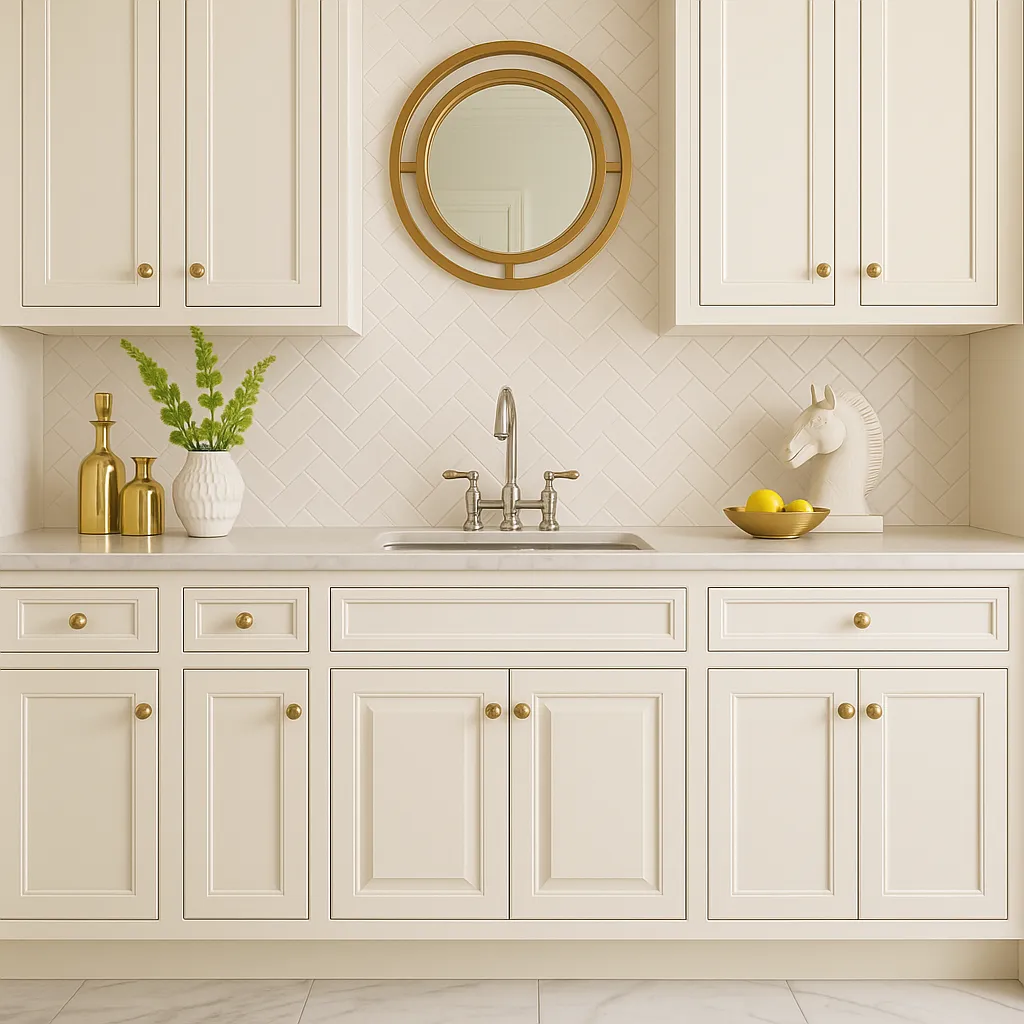 LIFEART CABINETRY Newport Ready to Assemble Sink Base Cabinet, Classic White, photo 4 of 4
