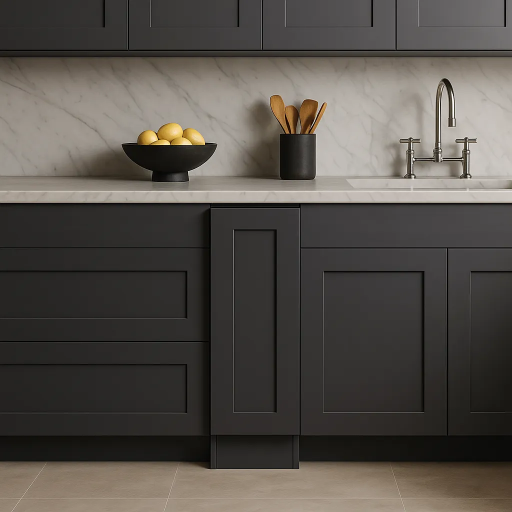 MILL'S PRIDE Richmond Venetian Onyx Shaker Base Kitchen Cabinet - Soft Close, Ready to Assemble, photo 2 of 4