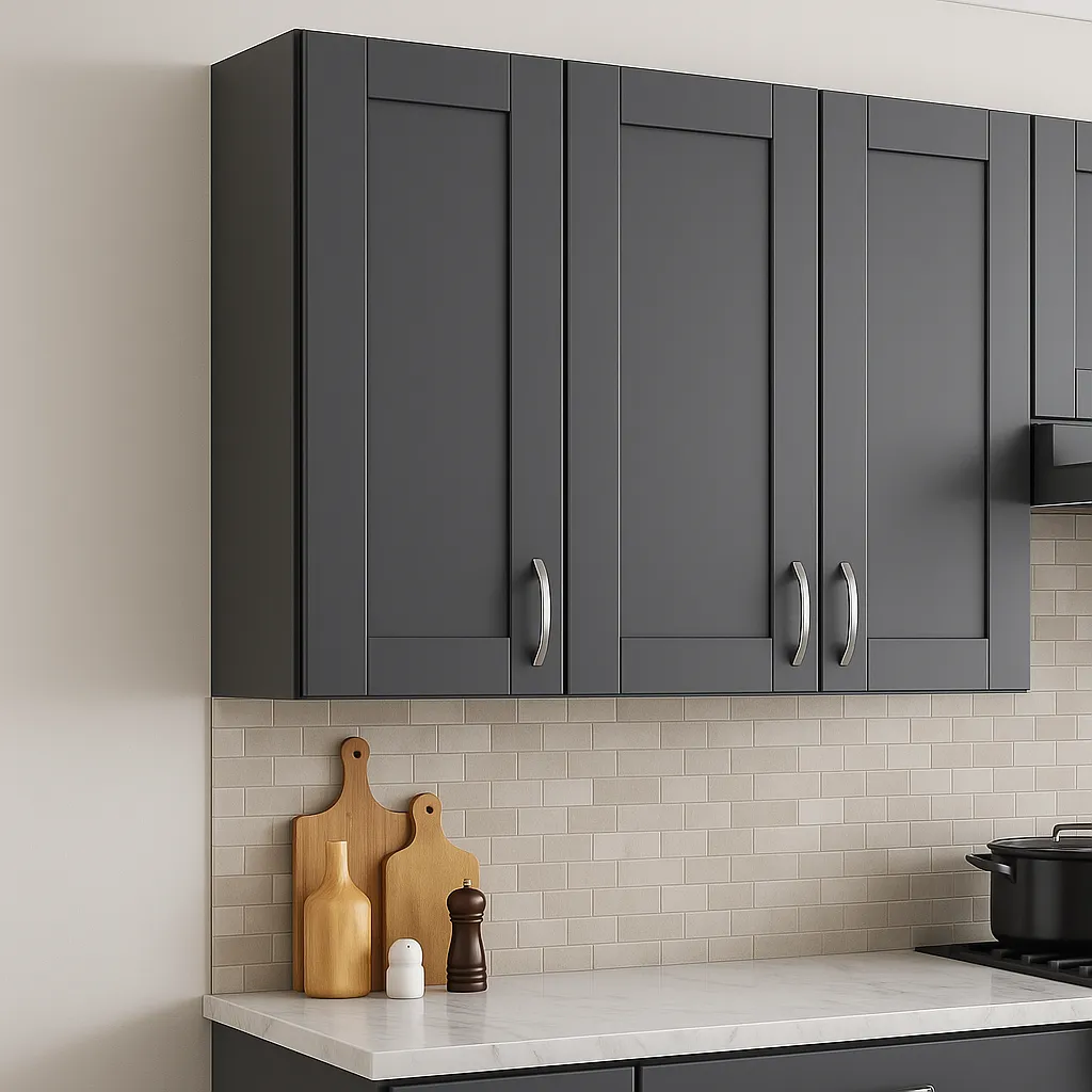 MILL'S PRIDE Richmond Venetian Onyx Plywood Shaker Wall Kitchen Cabinet, Soft Close, 9x12x30, photo 2 of 4