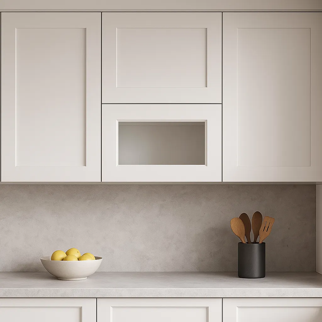 HOMEIBRO Shaker Dove Plywood Wall Kitchen Cabinet, 21x12x12 Inches, photo 2 of 4