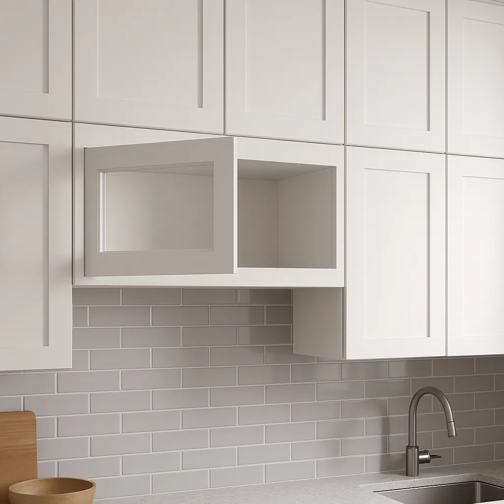 HOMEIBRO Shaker Dove Plywood Wall Kitchen Cabinet, 21x12x12 Inches, photo 4 of 4