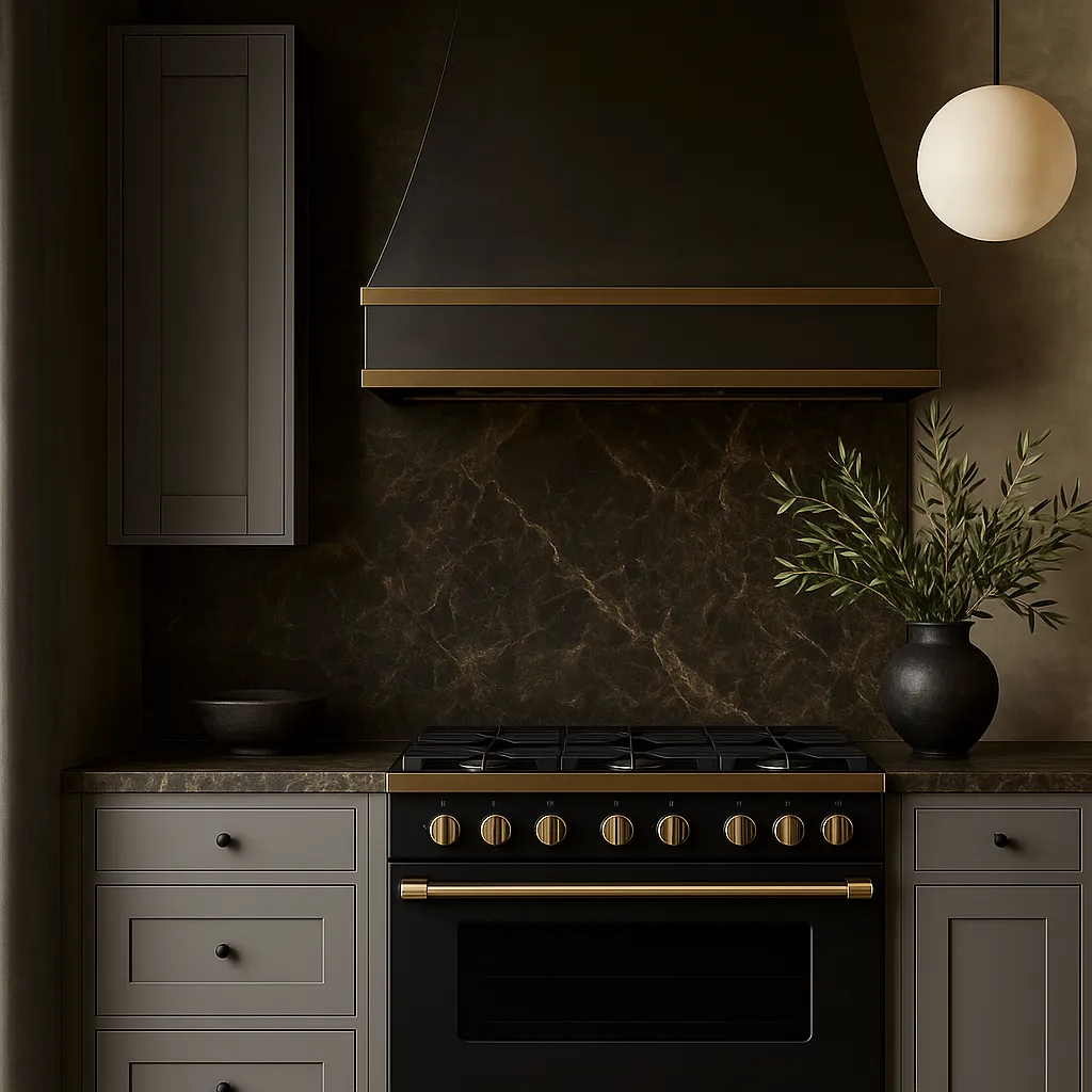 MILL'S PRIDE Richmond Vesuvius Gray Wall Kitchen Cabinet - 9 in W x 12 in D x 42 in H, photo 2 of 4