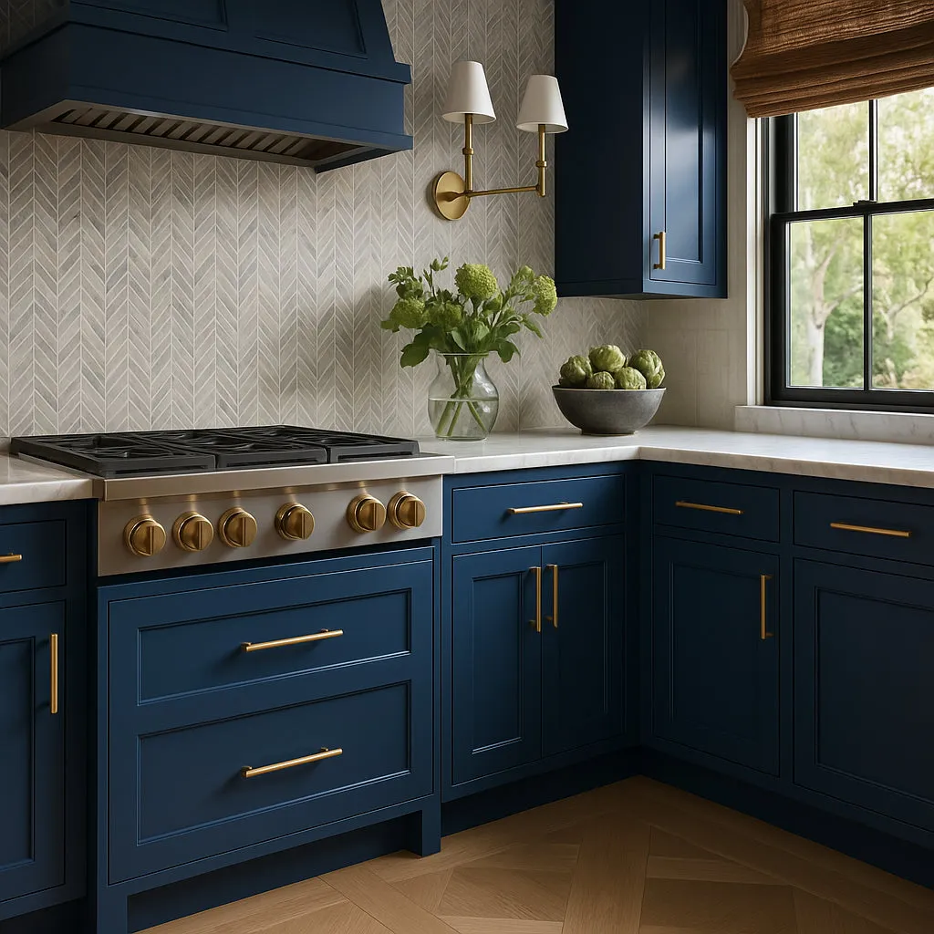 MILL'S PRIDE Valencia Blue Shaker Base Kitchen Cabinet - 21 in W x 24 in D x 34.5 in H, photo 4 of 4