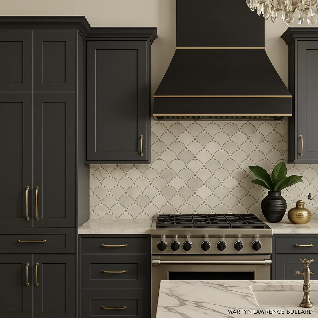 MILL'S PRIDE Richmond Venetian Onyx Plywood Shaker Wall Kitchen Cabinet, 21x12x42 in, photo 3 of 4