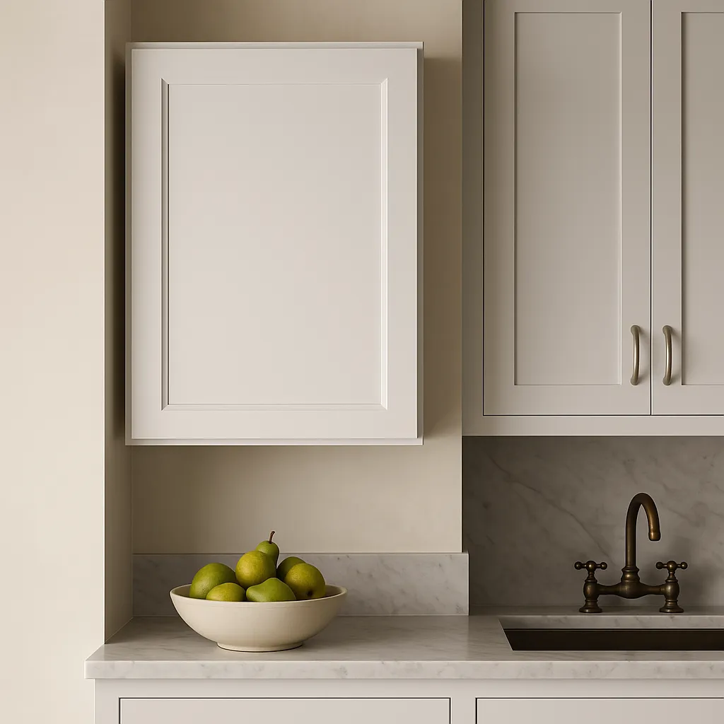 PELHAM & WHITE Keyport Shaker 24" Wall Kitchen Cabinet in White, photo 2 of 4