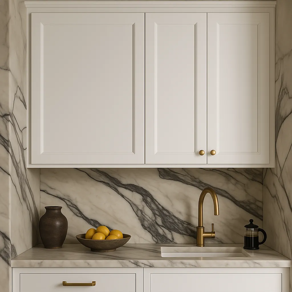 PELHAM & WHITE Keyport Shaker 24" Wall Kitchen Cabinet in White, photo 3 of 4