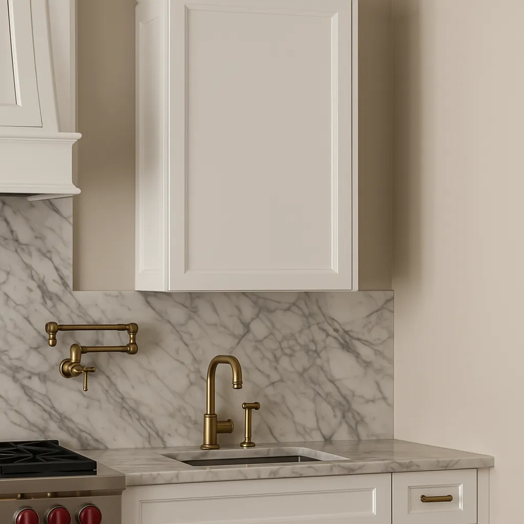PELHAM & WHITE Keyport Shaker 24" Wall Kitchen Cabinet in White, photo 4 of 4