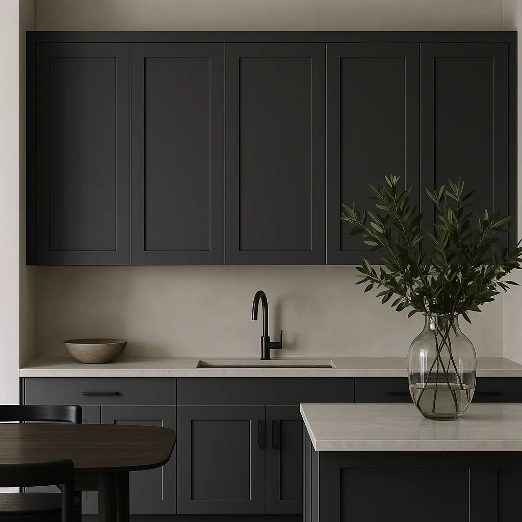MILL'S PRIDE Richmond Venetian Onyx Plywood Shaker Wall Kitchen Cabinet, 24x12x36, photo 3 of 4