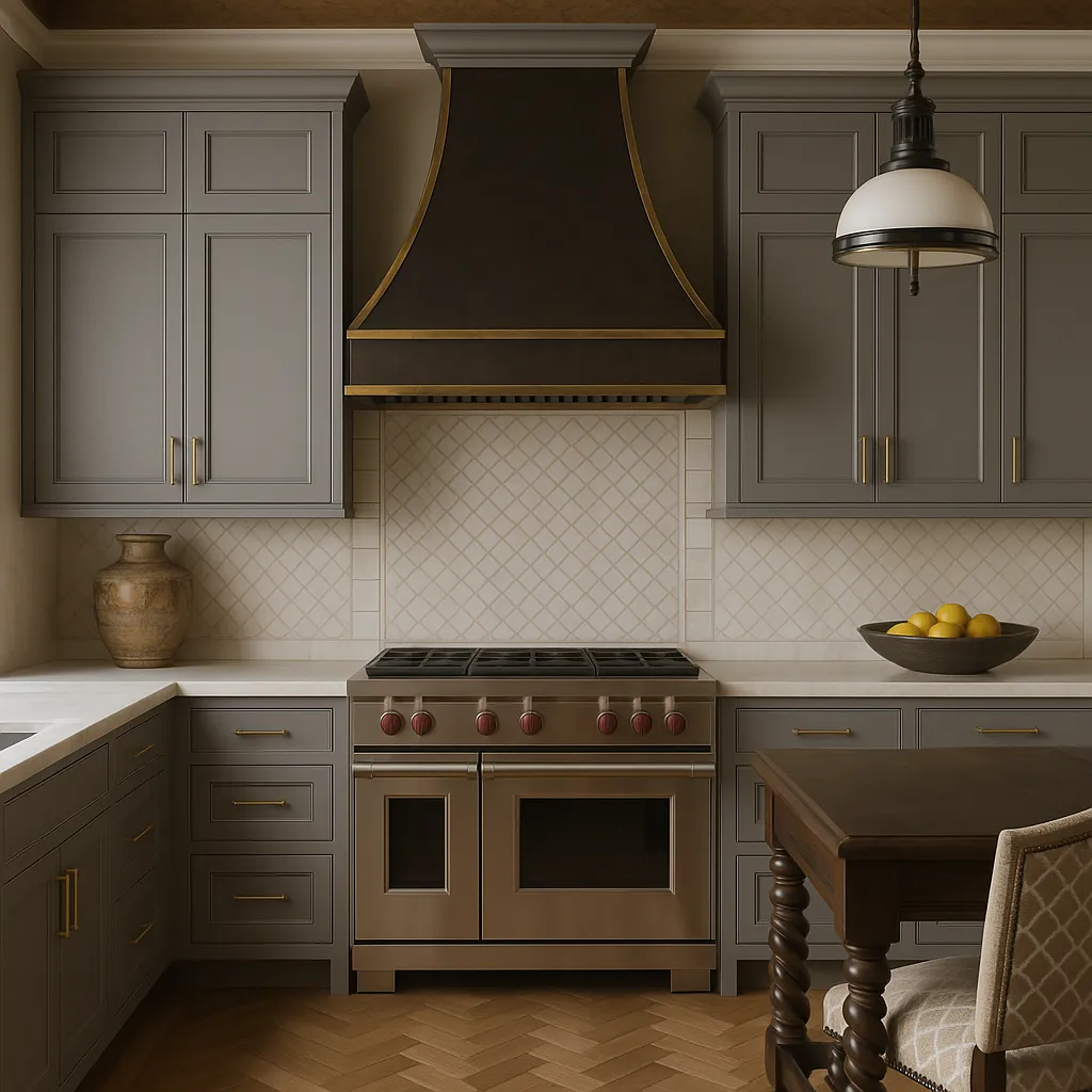 MILL'S PRIDE Richmond Vesuvius Gray Plywood Shaker Wall Kitchen Cabinet - 24" W x 12" D x 36" H, photo 2 of 4