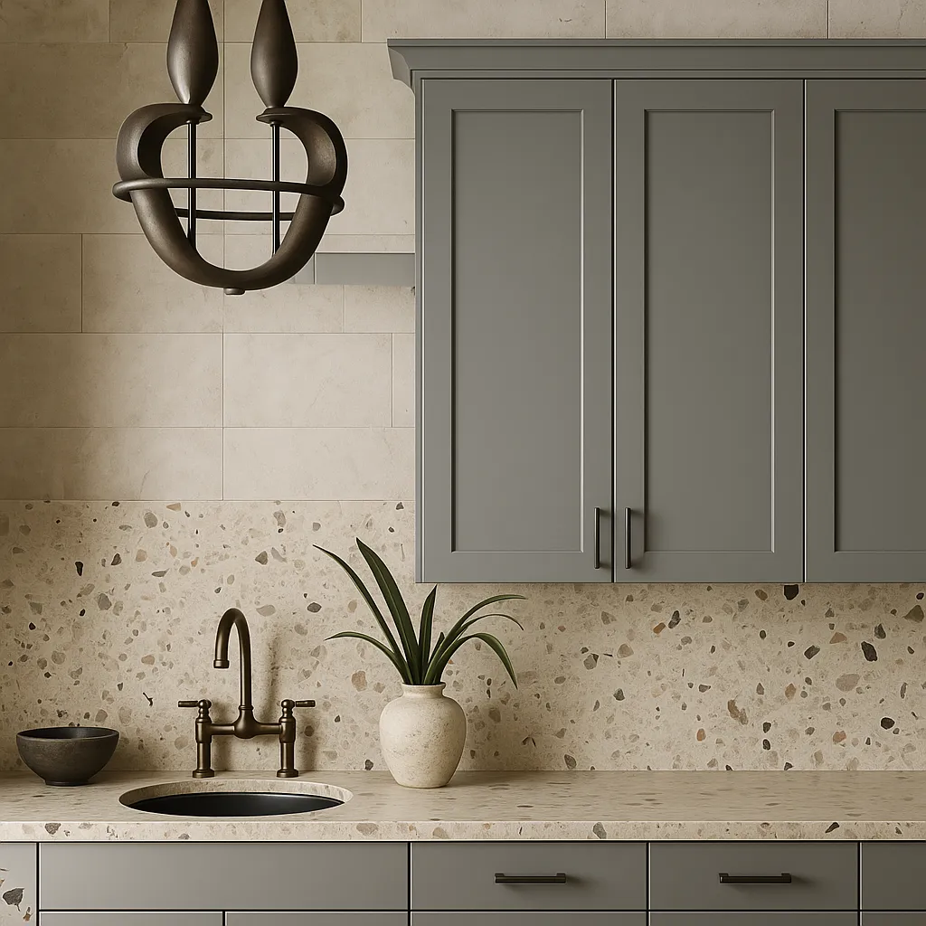 MILL'S PRIDE Richmond Vesuvius Gray Plywood Shaker Wall Kitchen Cabinet - 24" W x 12" D x 42" H, photo 2 of 4