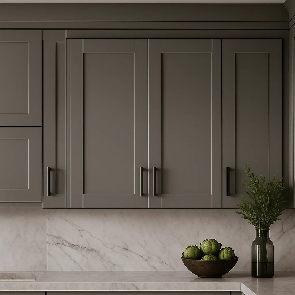 MILL'S PRIDE Richmond Vesuvius Gray Plywood Shaker Wall Kitchen Cabinet - Ready to Assemble, photo 2 of 4