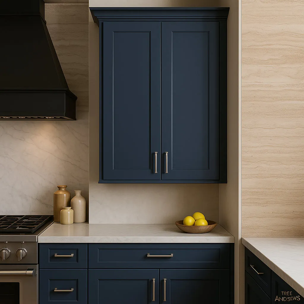 MILL'S PRIDE Valencia Blue Wall Kitchen Cabinet - Ready to Assemble, photo 3 of 4