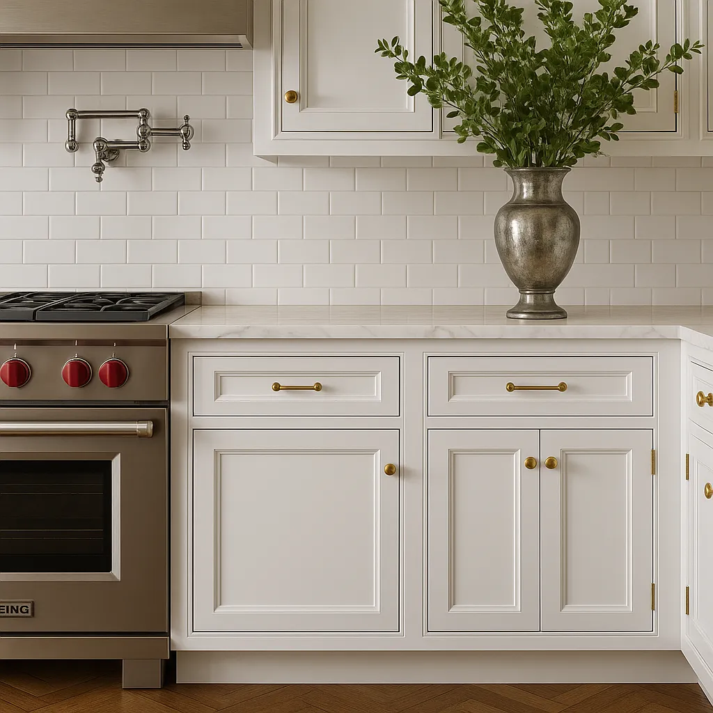 PELHAM & WHITE Keyport Shaker White Plywood Kitchen Cabinet - Tool-Free Assembly, photo 4 of 4