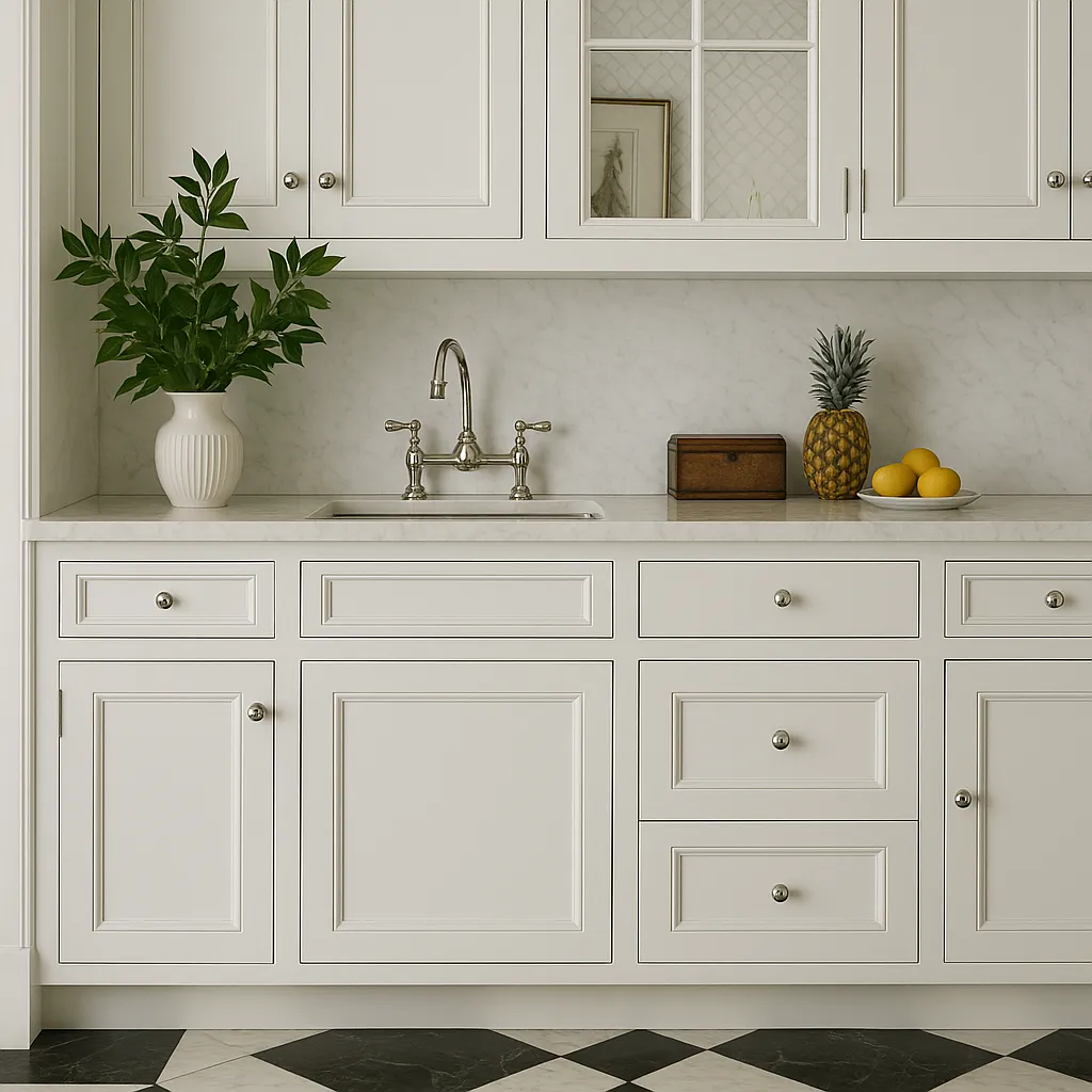 PELHAM & WHITE Keyport Shaker White Plywood Kitchen Cabinet - Tool-Free Assembly, photo 3 of 4